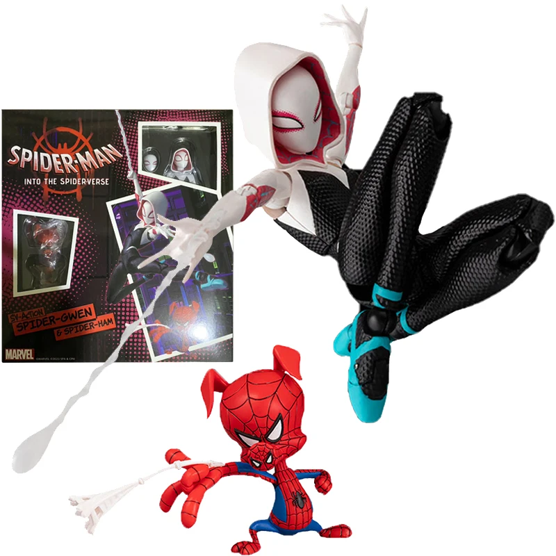 

In Stock Original Sentinel UnionCreative SV-ACTION Spider Gwen Ham SPIDER-MAN: INTO THE SPIDER-VERSE Action Figure Toys Gifts