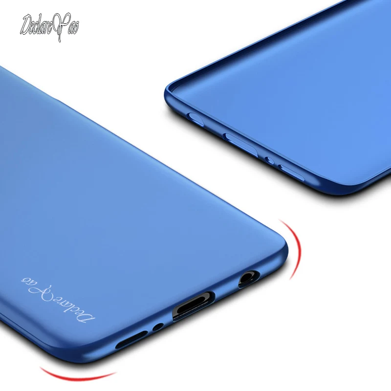 Чехол для Samsung S6 Edge Plus чехлы decareyao тонкий матовый чехол Galaxy S8 S9 S7 жесткий |
