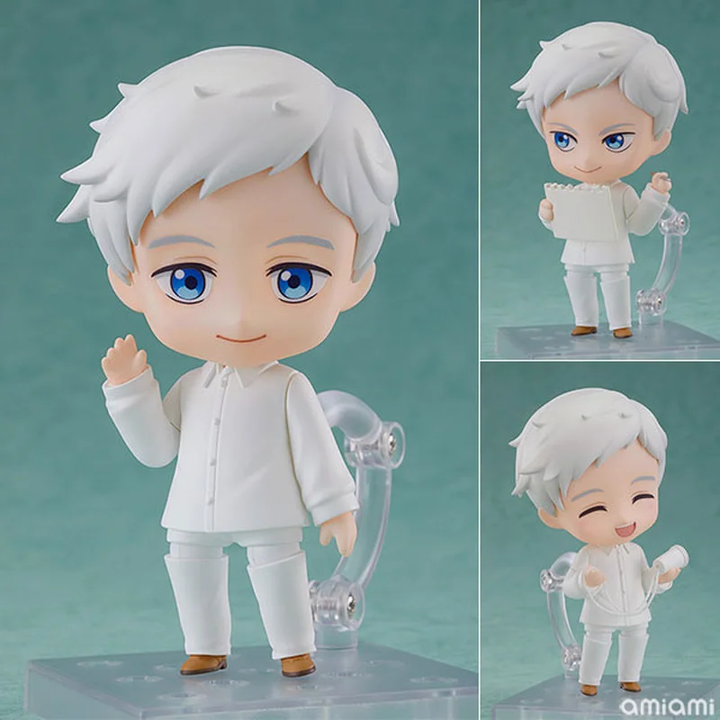 

【In Stock】10cm The Promised Neverland Anime Figure Q Version #1505 Norman #1092 Emma Face Changing Doll Figure Action Figure Hot