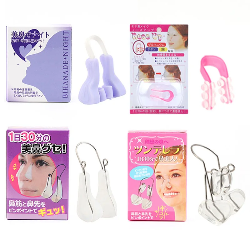

Nose Up Lifting Shaping Shaper Orthotics Clip Beauty Nose Slimming Massager Straightening Clips Tool Nose Up Clip Corrector
