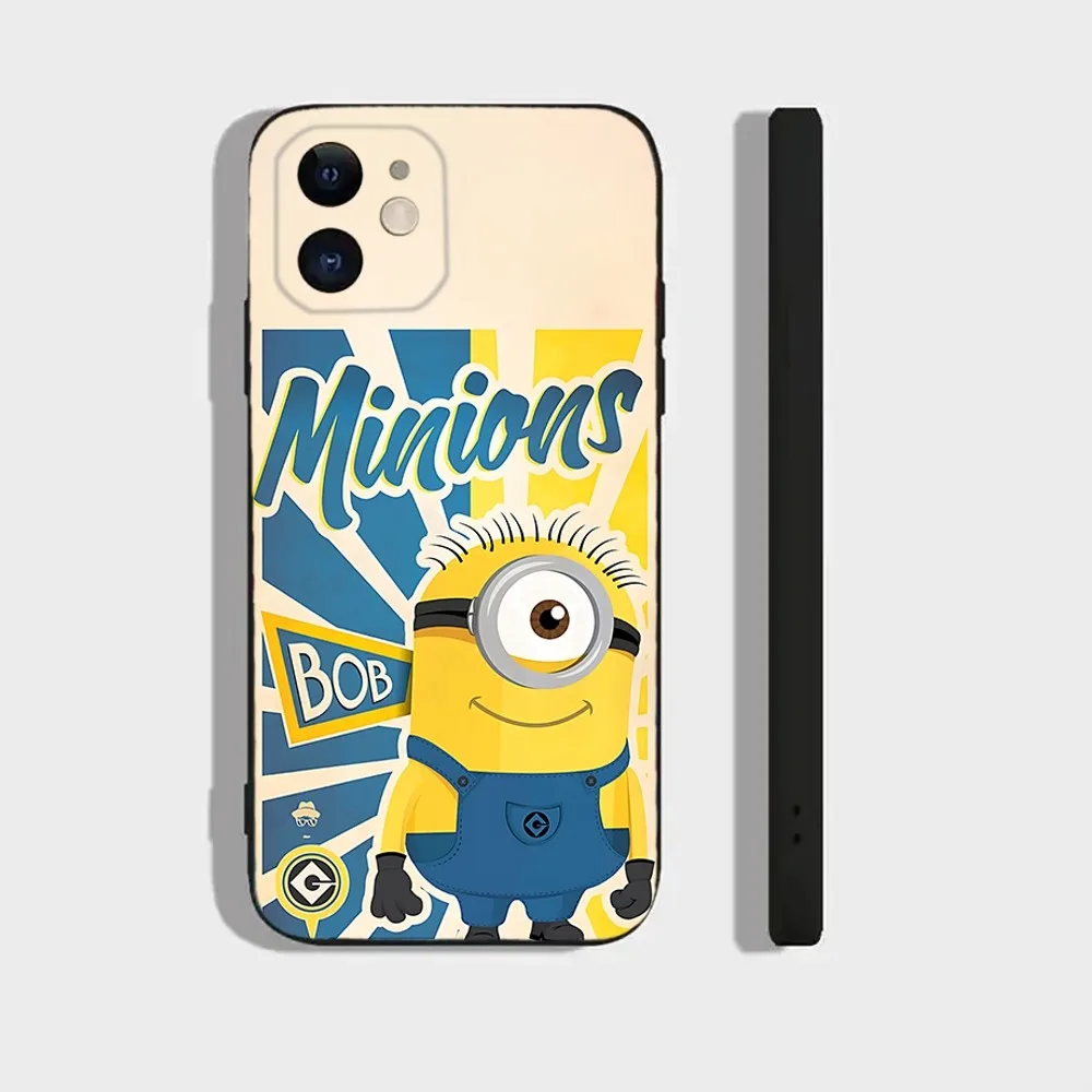 Чехол M-Minionss для телефона Iphone 15 11 13 14 Pro Max 7 8 Plus X Xr Xs Se2020 12mini чехол