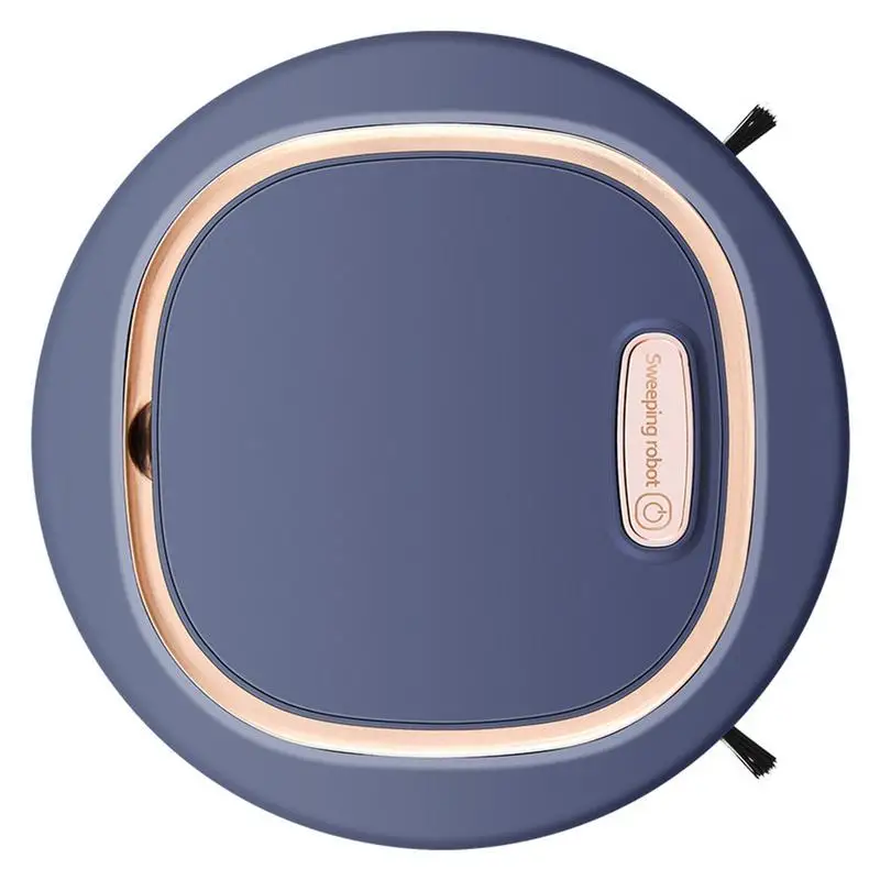 

Automatic Vacuum Cleaner Robot Smart Electric Robotic Vacuuming Sweeper 3 In 1 Slim Rechargeable Appliance Ideal For Hardwood