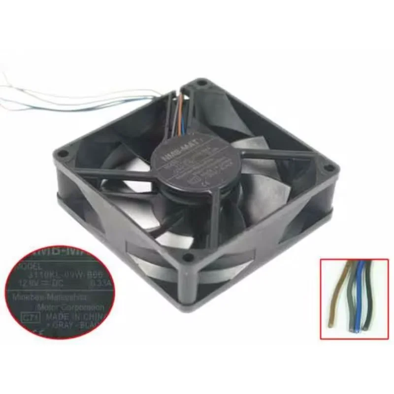 NMB-MAT 3110KL-09W-B66 C71 Вентилятор охлаждения сервера DC 12 В 0 33 А 80x80x25 мм
