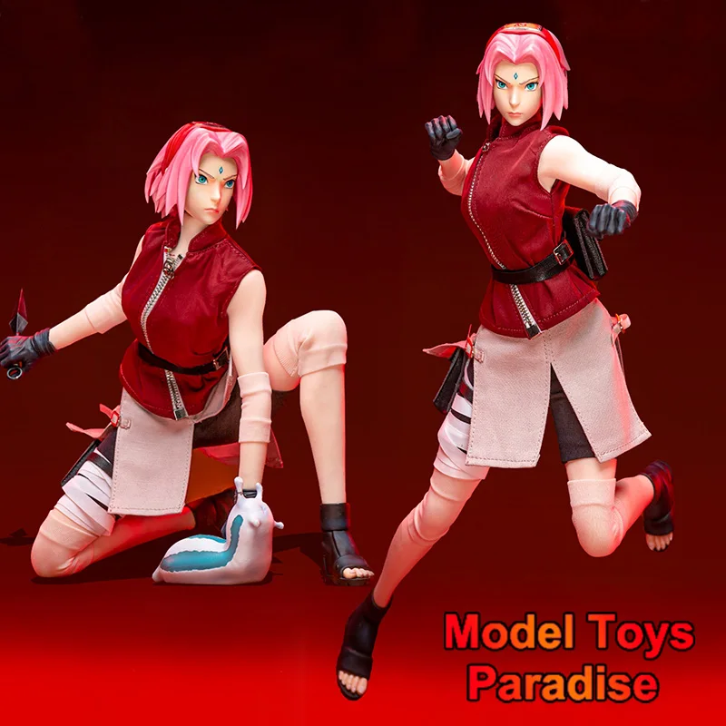 

MSAF003 1/6 Scale Women Soldier Naruto Haruno Sakura Medical Ninja Anime Model Full Set 12inch Action Figure Doll Collectible
