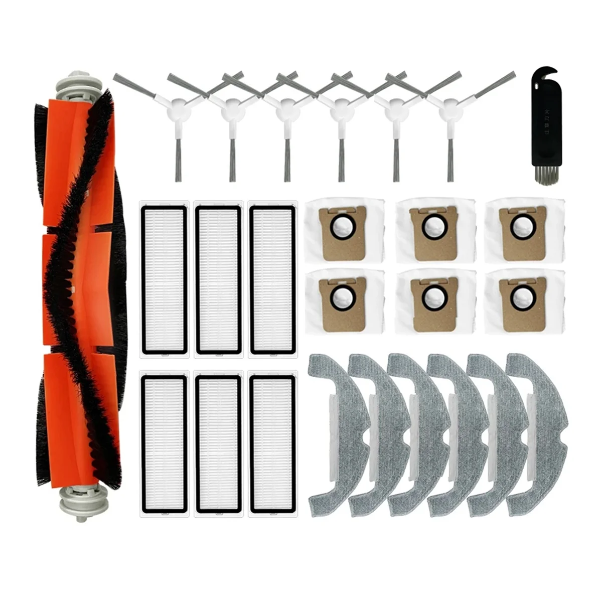 Для робота-пылесоса D9 Plus фильтр НЕРА насадки для швабры мешки пыли запасные части