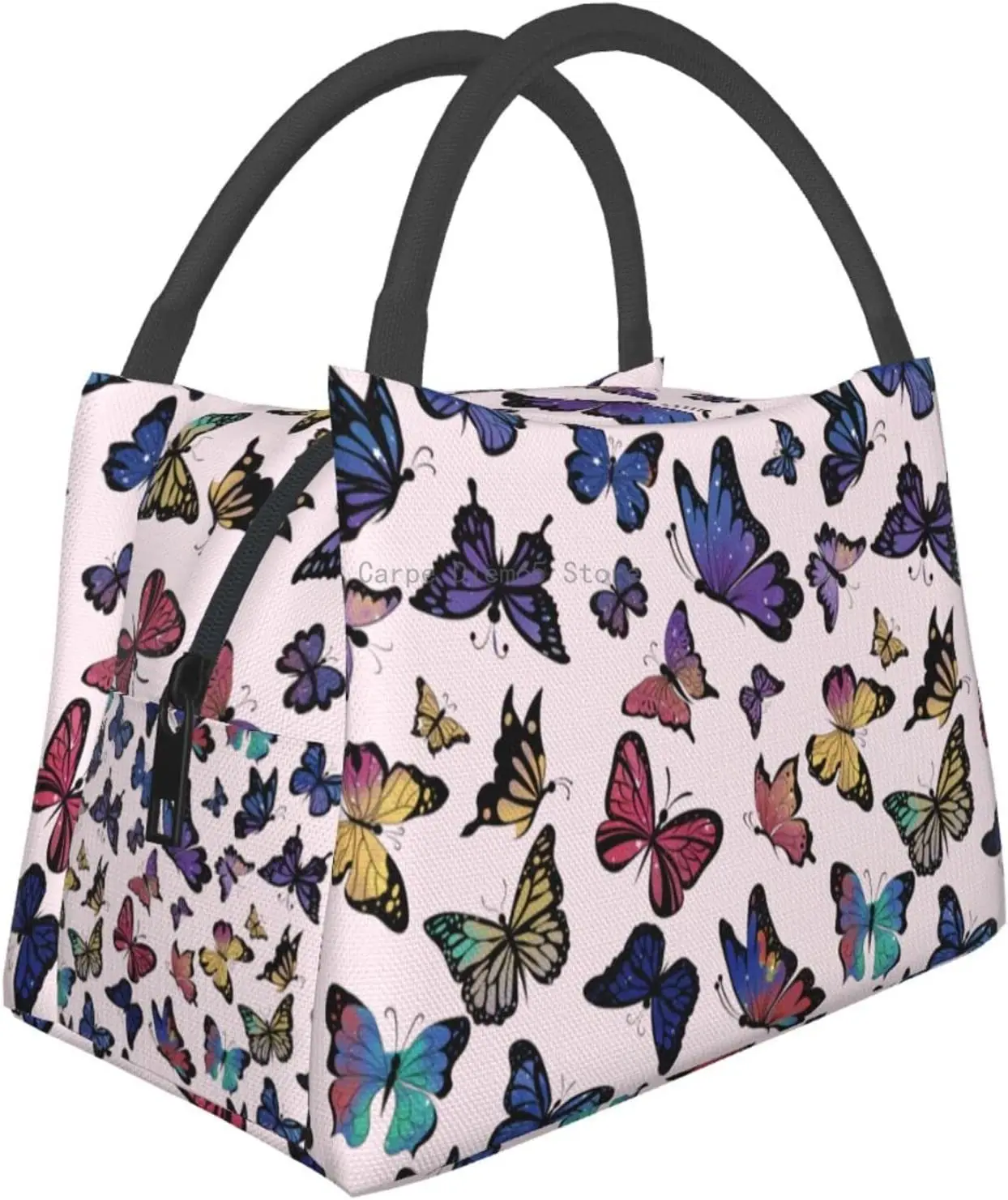 

Butterflies Lunch Bag for Women Lunch Box Insulated Lunch Container Office/Travel/Camping Gift for Men Women Girls Goys