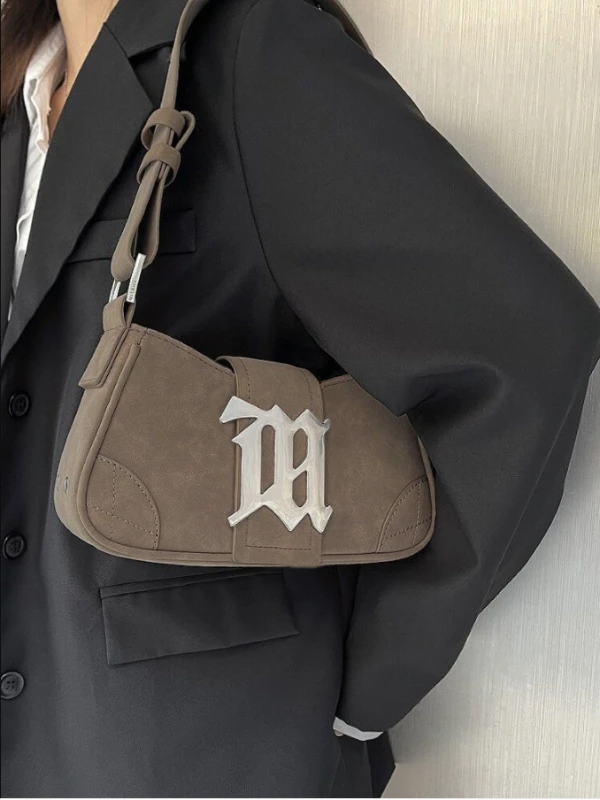 

Сумка Y2k для женщин, роскошные дизайнерские брендовые сумки и кошельки из 2023 искусственной кожи, нубук, листовой металл, женская маленькая сумка через плечо