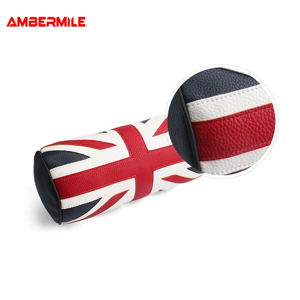 Фото Универсальная автомобильная подушка AMBERMILE, подголовник для Mini Cooper R50 R53 R55 R56 R60 R61 F54 F55 F56 F57 F60, аксессуары №4