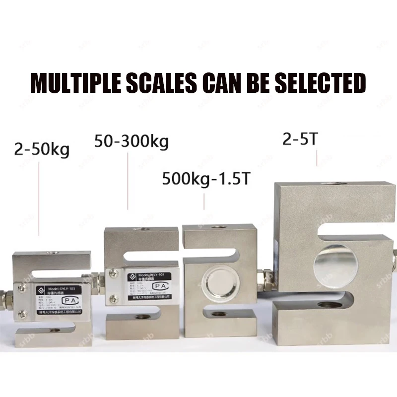 Датчик взвешивания S-типа высокой точности для измерения силы напряжения и
