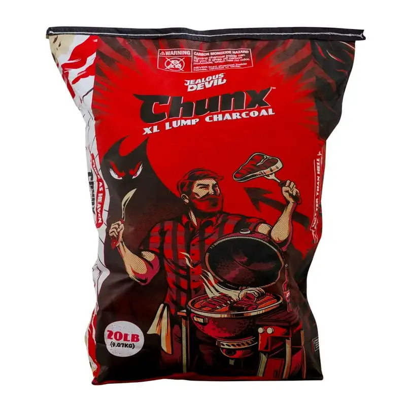 

Percent Natural Hardwood Wood Lump Grill Charcoal, 20 Pounds