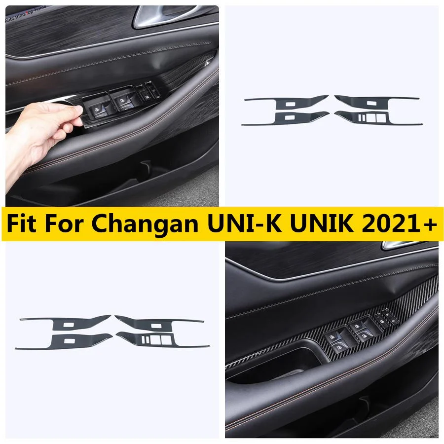 

Door Handle Holder Window Lift Button Cover Trim Switch Open Close Cover Trim Fit For Changan UNI-K UNIK 2021 - 2023 Accessories