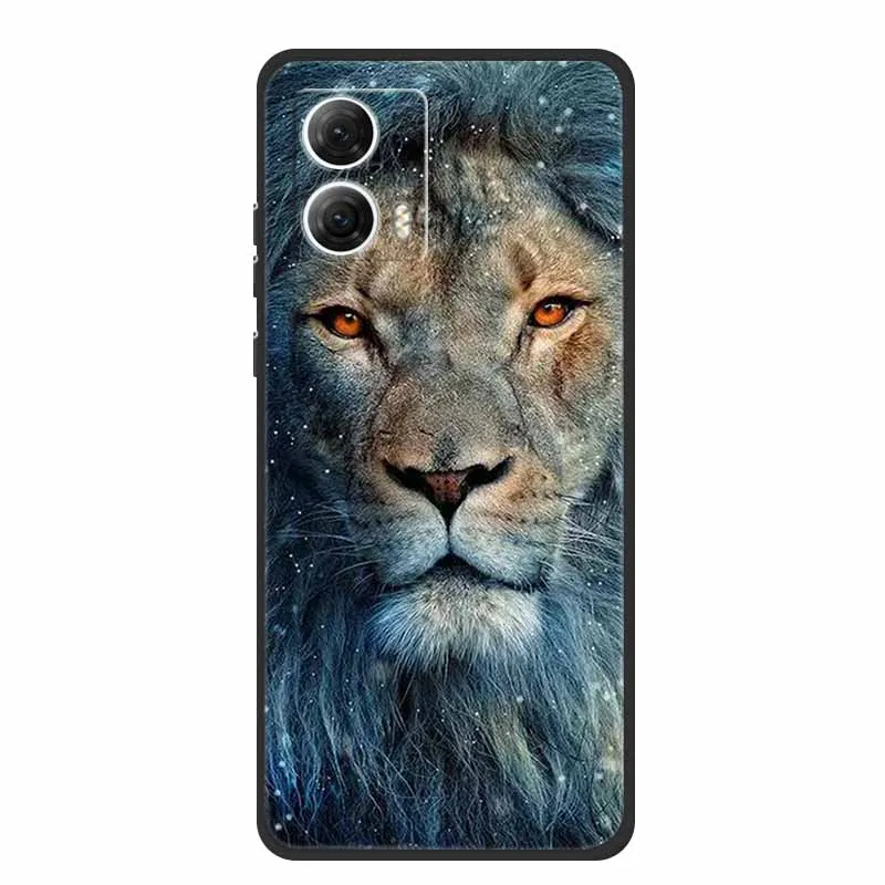 Для Moto G53 5G чехол животные мягкие силиконовые чехлы для телефонов из ТПУ задняя