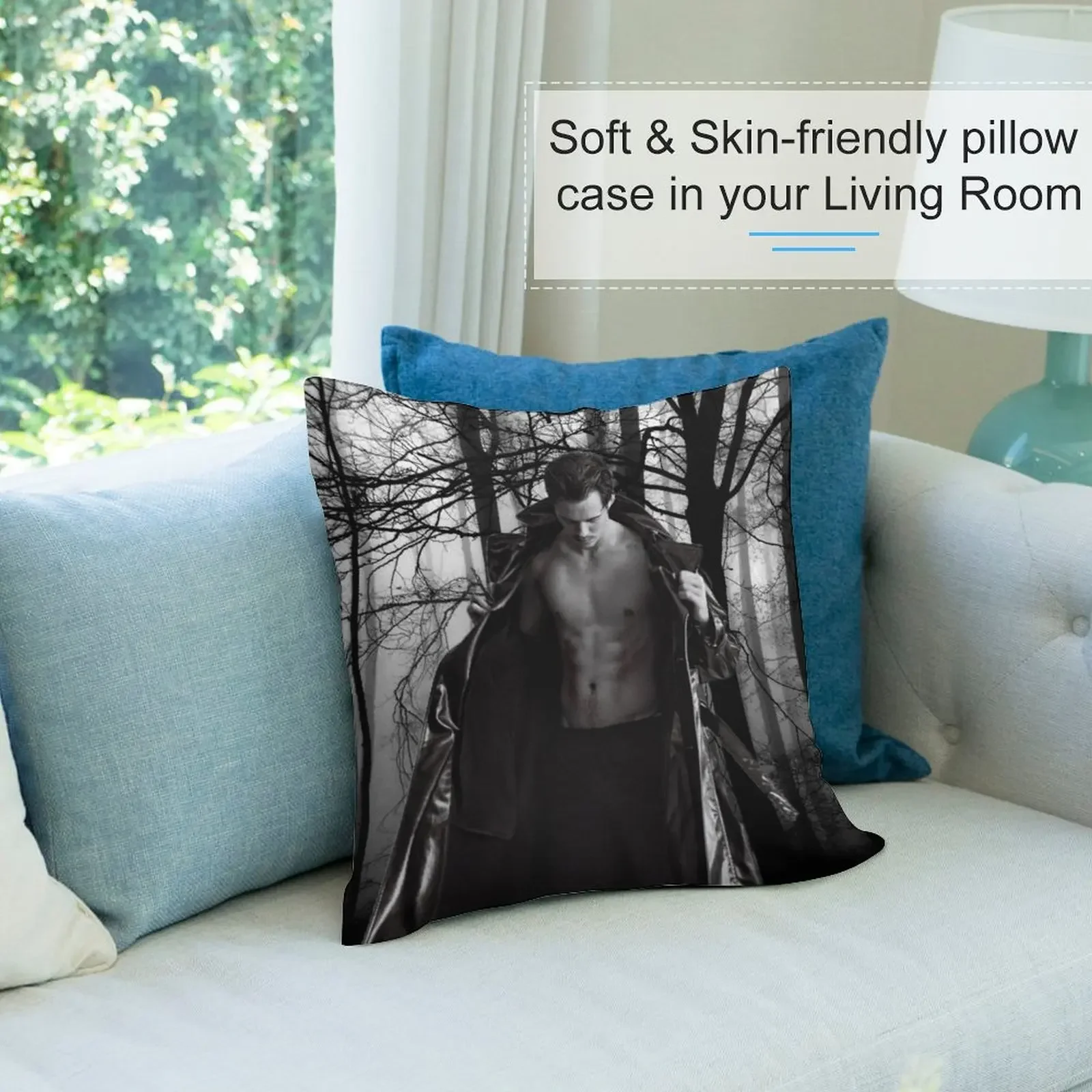 Билл Скаргард-Принц Тьмы декоративная подушка наволочка в стиле аниме для