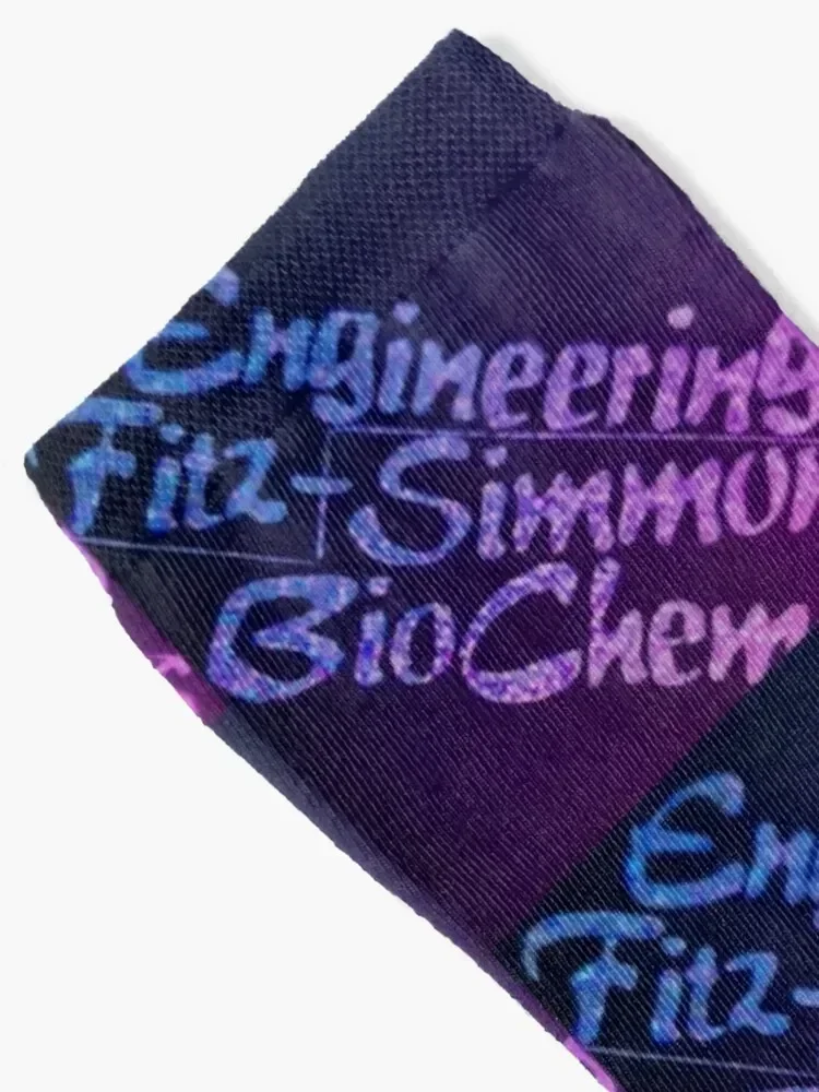 Фото Носки с градиентом FitzSimmons Engineering Biochem In The Bi Flag, милая обувь на заказ, женские носки для мальчиков №2