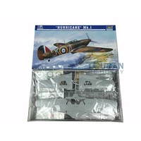 us stock trumpeter 02414 124 british hurricane mk i plastic fighter aircraft stastic plane mode toys for boys th06667 smt7