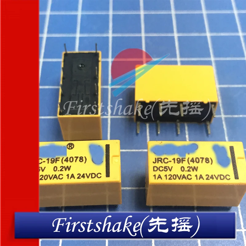 

10 шт./партия JRC-19F(4078)-DC5V DIP новый оригинальный