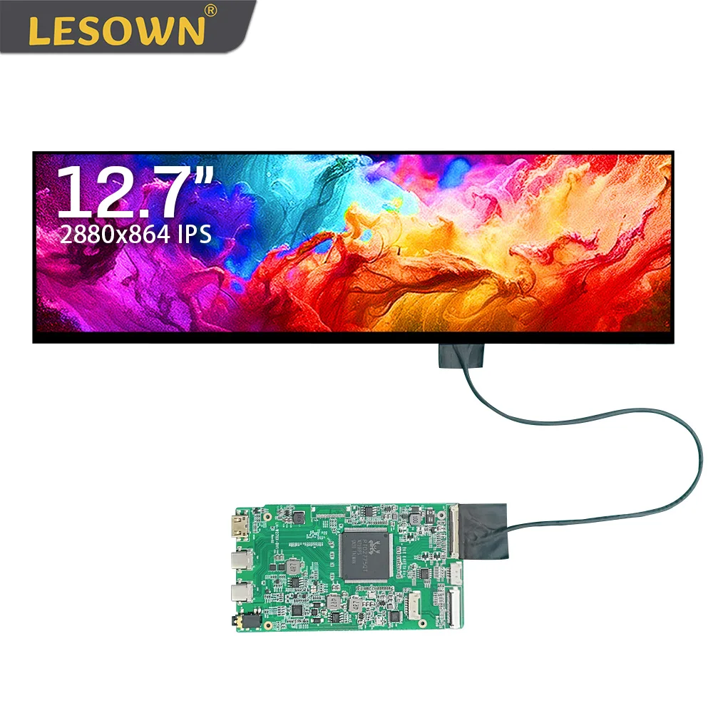 LESOWN 10 1-дюймовый планшетовый монитор 12 7 K 2880x86 4 IPS игровая консоль Type C HDMI ЖК-экран