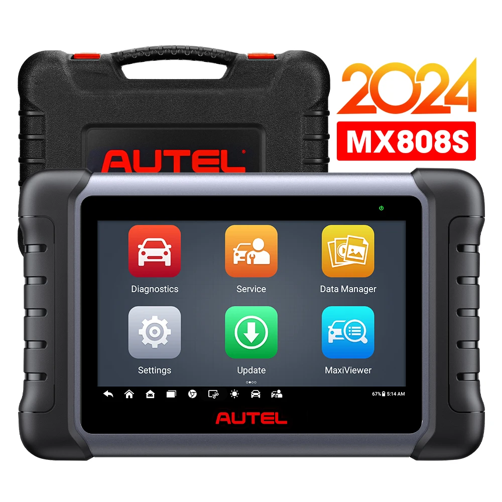 Autel MaxiCheck MX808S mk 808 bt 808ts от maxicom mk808ts OBD2 все системы с двунаправленным