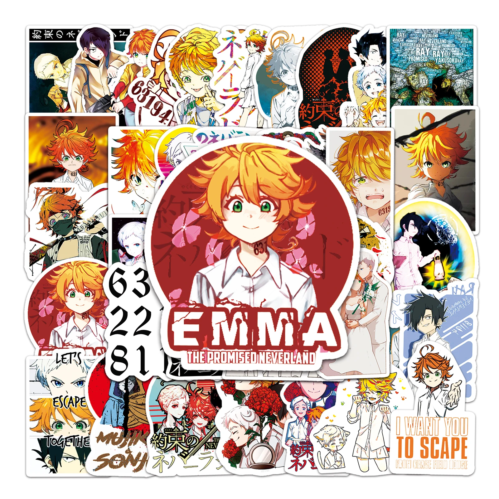 50 шт. наклейки для ноутбука гитары скейтборда