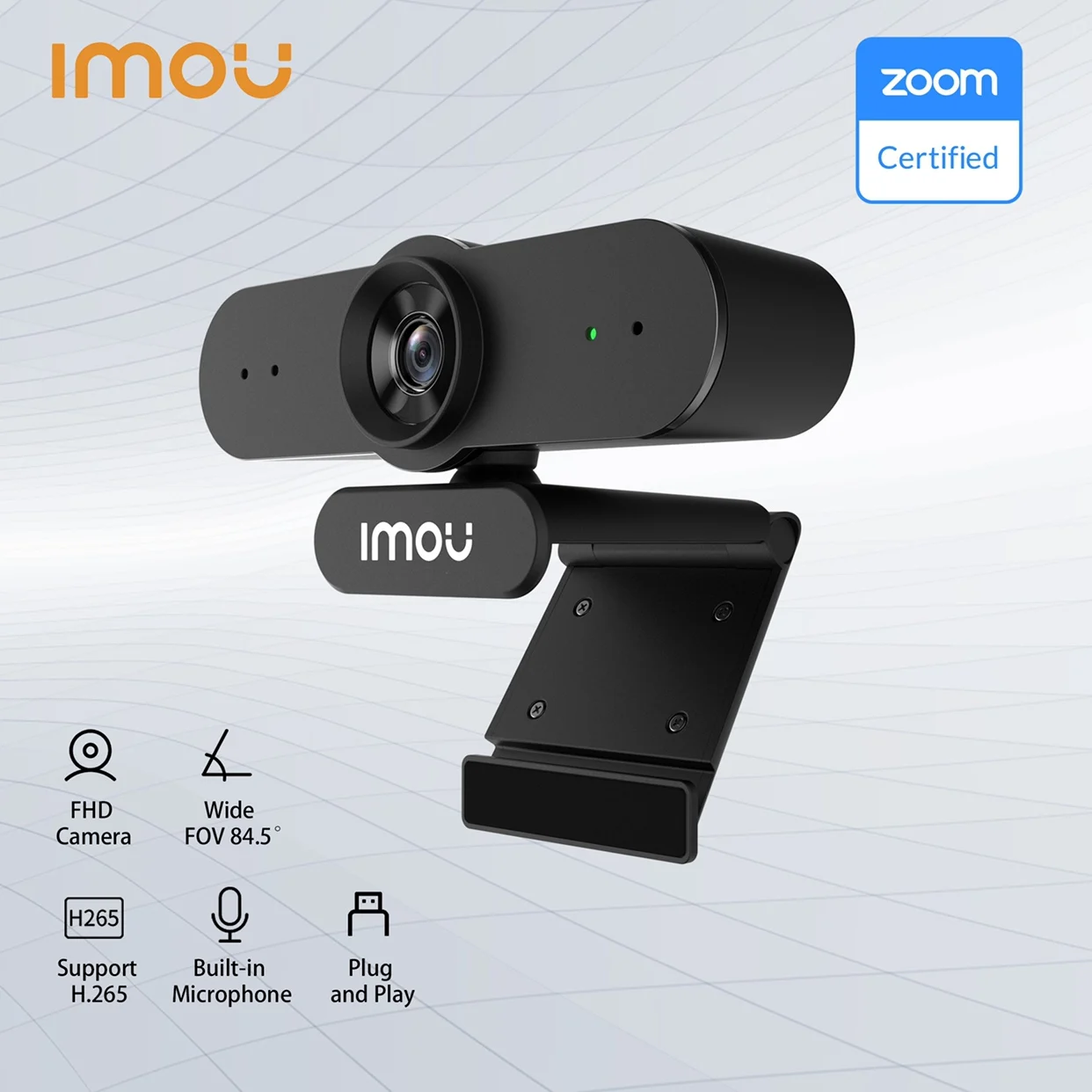 

IMOU UC300 Webcam 1080P Full HD Web Camera With Microphone USB Plug Web Cam For PC Computer Mac Laptop Desktop Live Broadcast