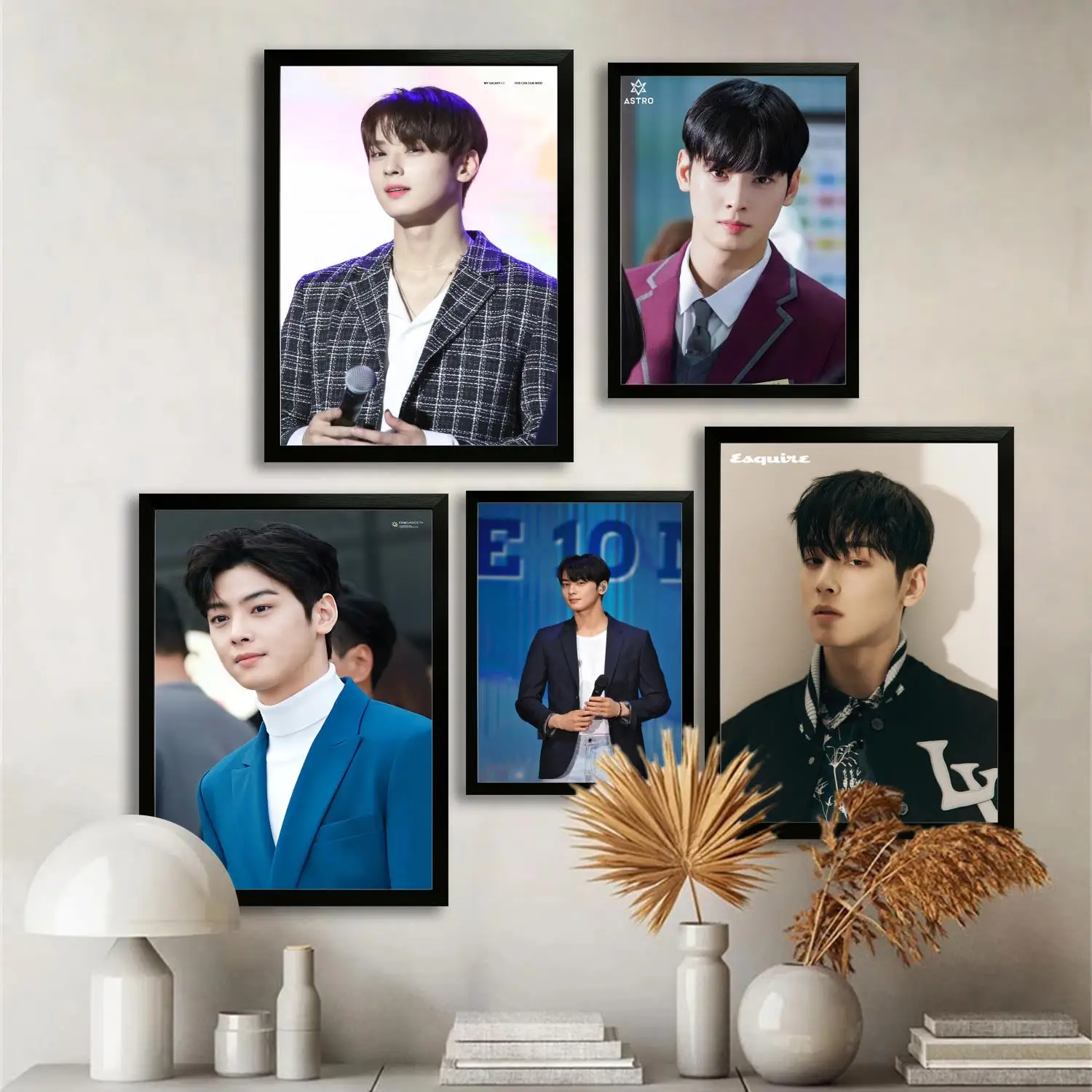 Ча Юн Ву Холст Художественный постер и настенное искусство печать с картинками