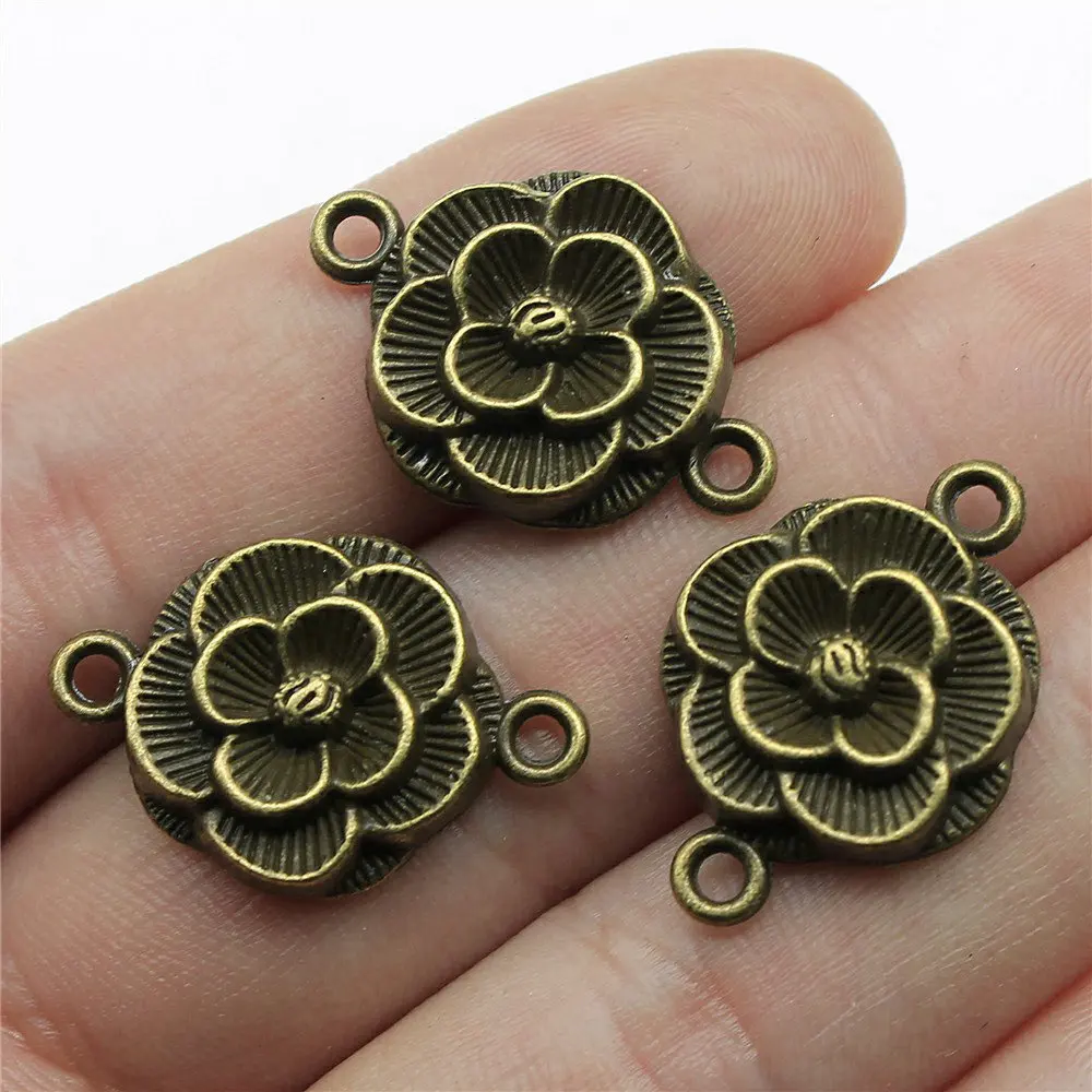 

Components Jewelry Making Supplies Flower Connector Cute Items Diy