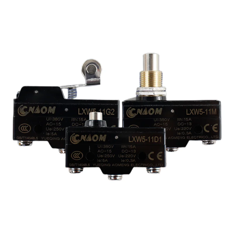 

Microswitch limit switch small limiter miniature travel switch, LXW5-11G1/G2/Q1/M3 pin LXW5-11N1