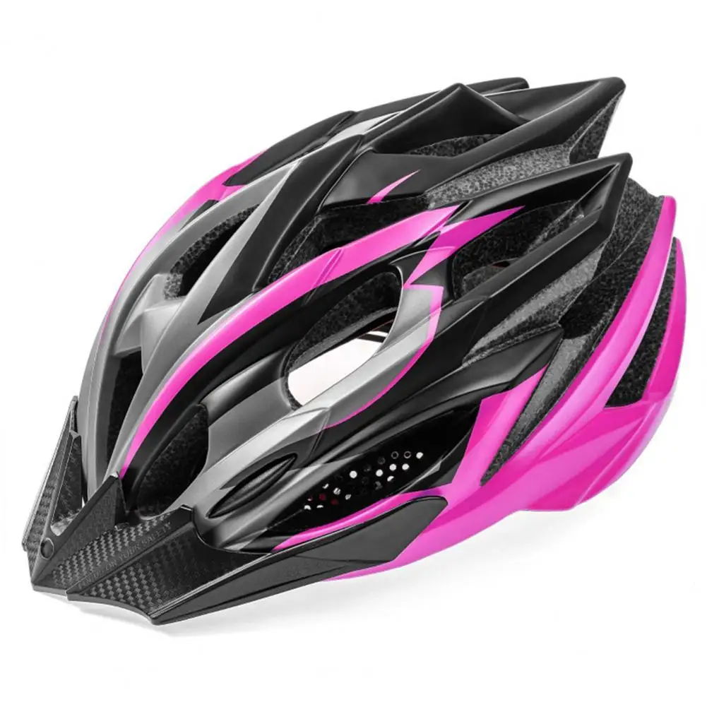 

Bike Bicycle Helmet Ultralight Impact Resistant Ventilative MTB PC EPS Integrally-molded Riding Safety Caps with Tail Light