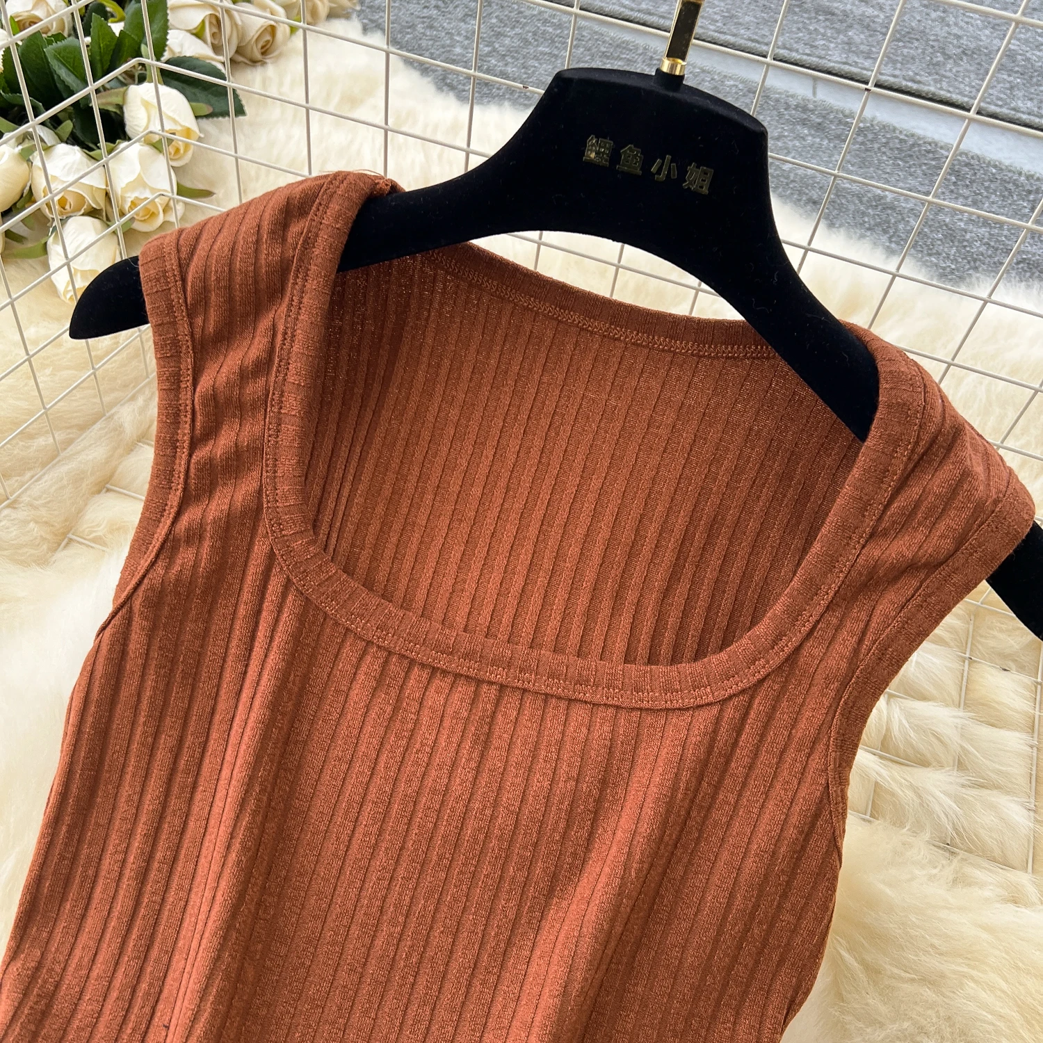 Шикарные женские комплекты из двух предметов с квадратным вырезом без рукавов