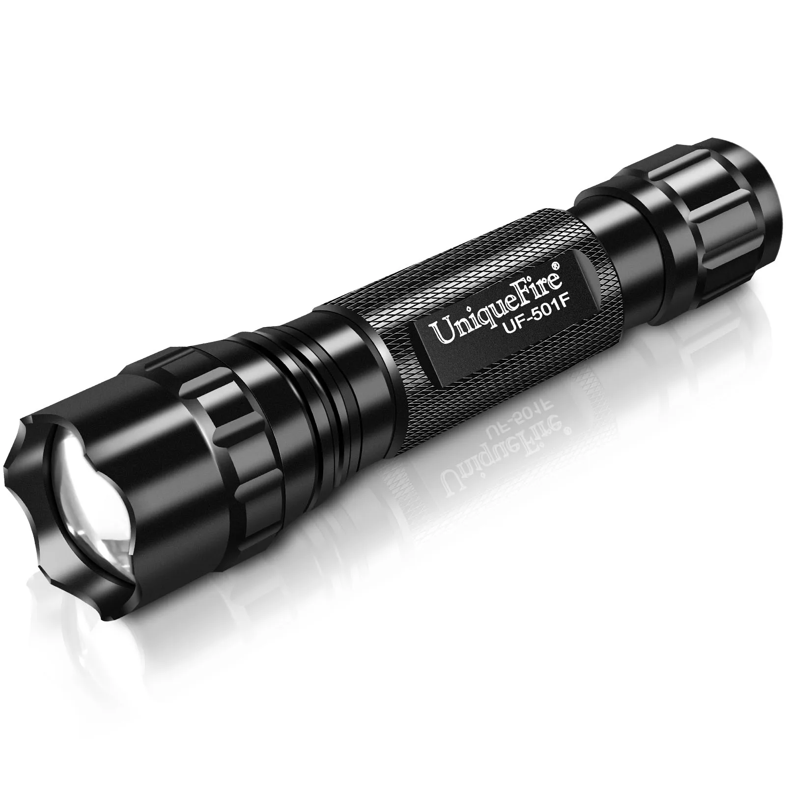 

UniqueFire XML T6 LED Mini Handheld Tactical Flashlight 1200LM 5 Modes Portable Pocket Torch Adjustable Focus Zoom Light Lamp