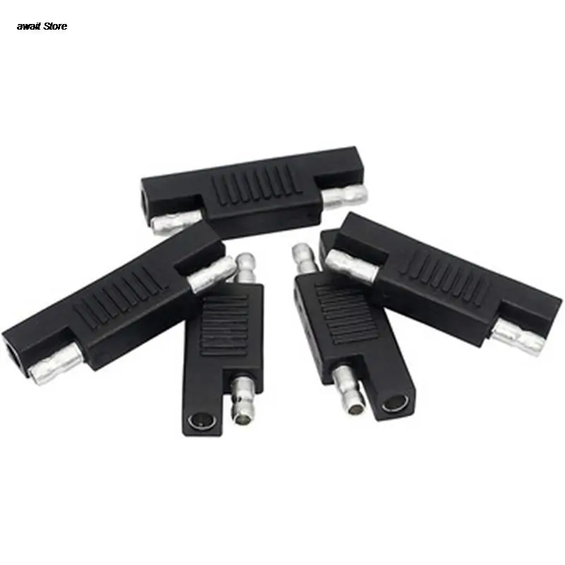 12/24V Solar SAE Polarity Reverse Adapter Connectors For Quick Disconnect Extension Cable Solar Panel Battery Power Charger