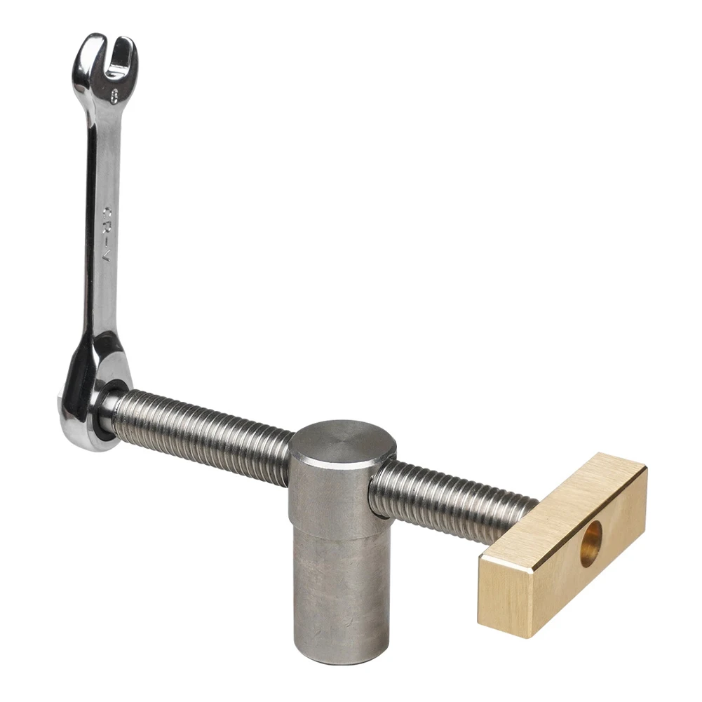 

Professional Woodworking Desk Clip 8mm Ratchet Wrench Quick Fixture Clamping Tool Kit For 19/20MM Hole Joinery Hardware Tools