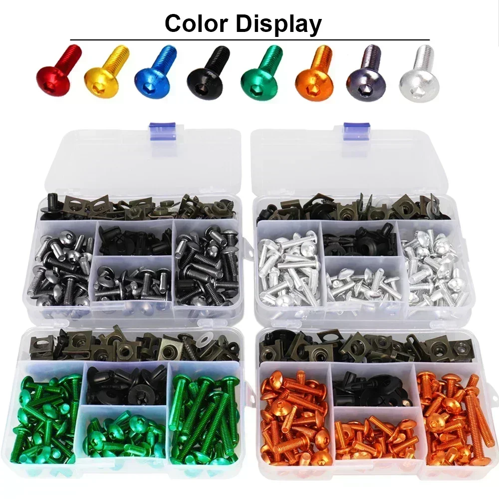 Для KTM 1090 1190 990 Приключения R/S Дакар 250 300 Φ/Φ TPI шесть дней фотокомплект болтов