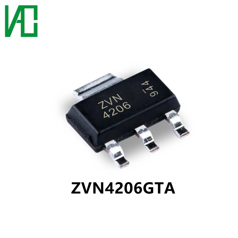 

10pcs/lot ZVN4206 ZVN4206GTA Transistor Kit MOSFET N-CH 60V 1A SOT223 In Sctock