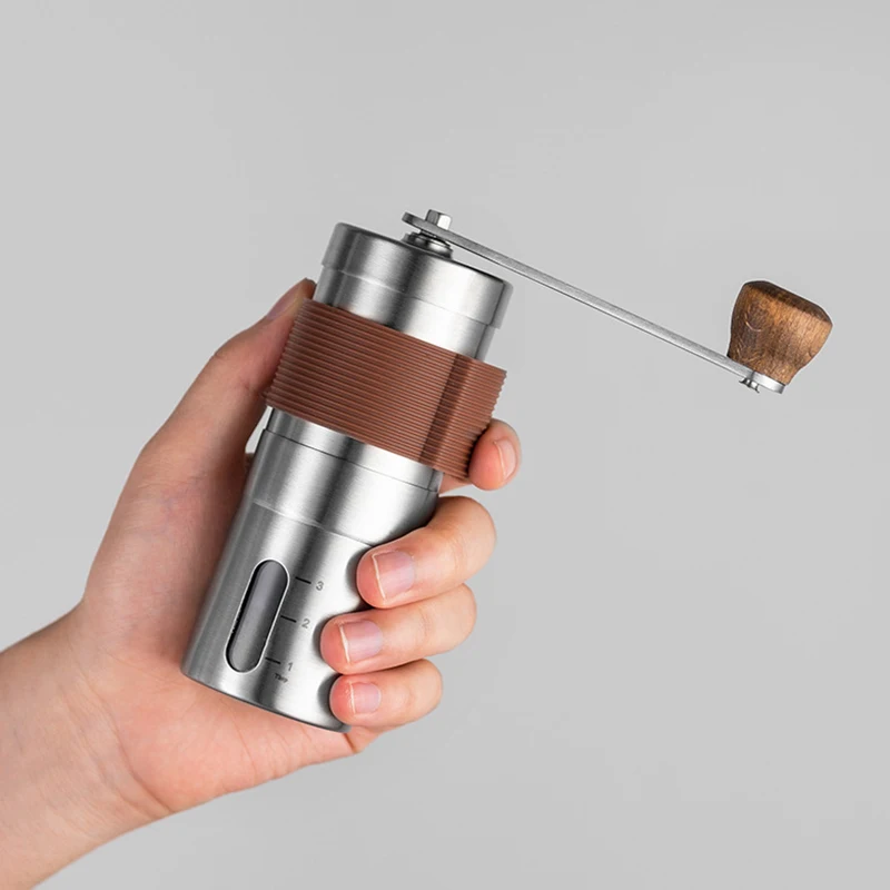 Портативная ручная кофемашина 304 мельница для зерен из нержавеющей стали
