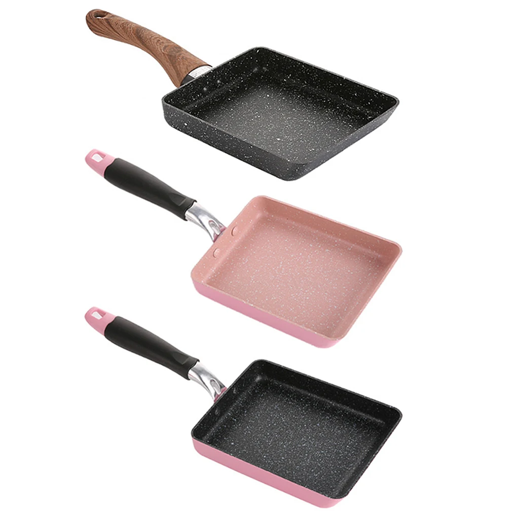

Frying Pan Rectangle Wok Pan Non-Stick Pan Skillet Cauldron Induction Cooker Frying Pans Pancake Pan Egg Pan Gas Stove
