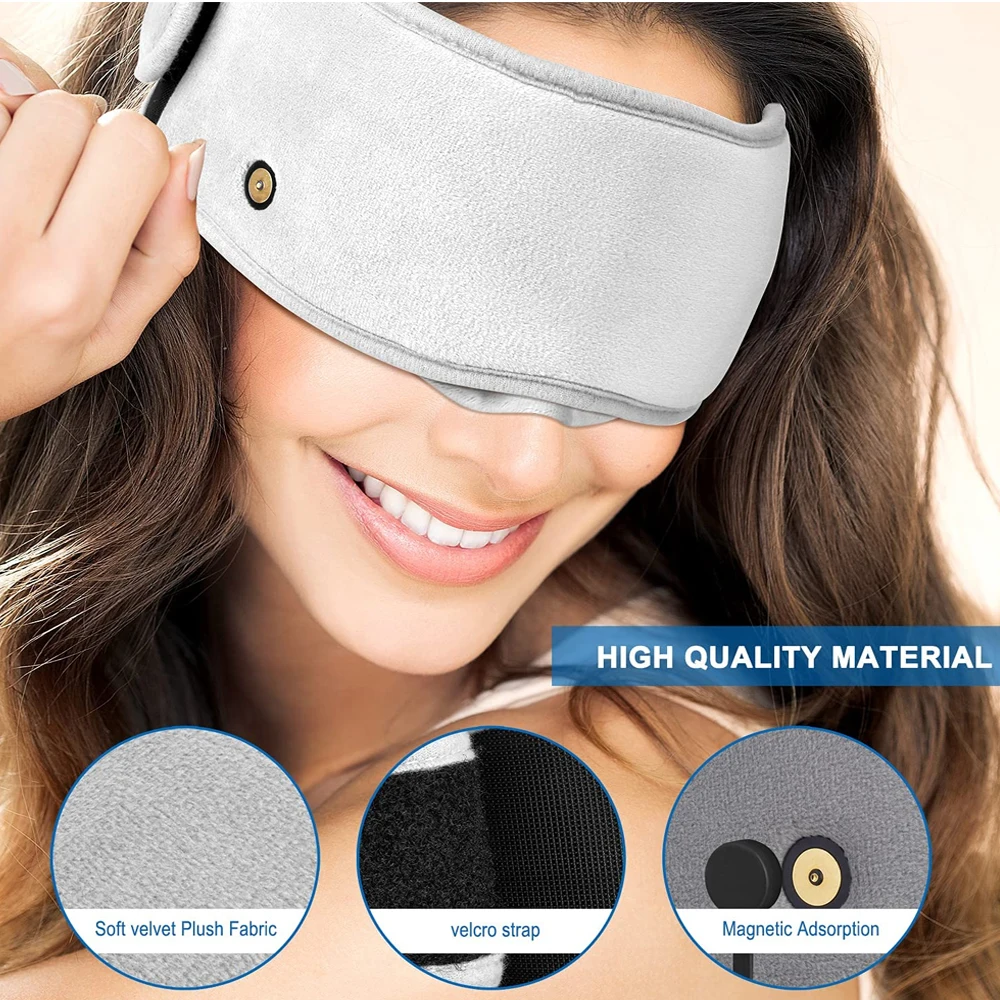 

Eye Maaager Far Infrared Heated Eye Mask For Sleeping Heating Therapy Eyepatch For Dry Eye Dark Circles Get Rid of Stye