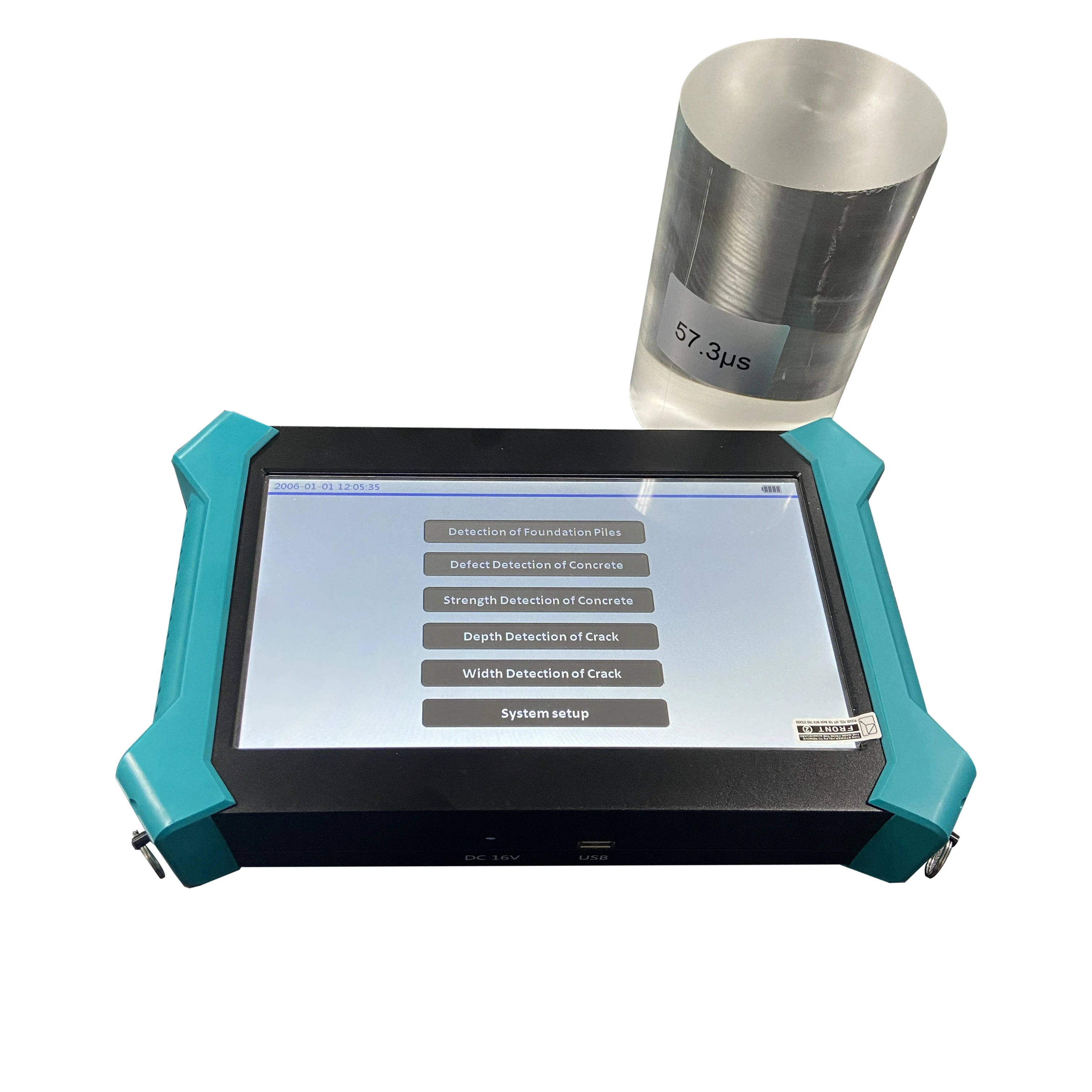 U910 UPV Ультразвуковая скорость импульса Звуковая целостность Тестирование свай