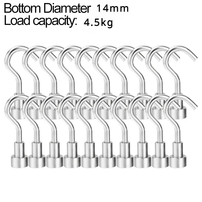 

Магнитный крючок из чугуна, 4.5/5.5 кг