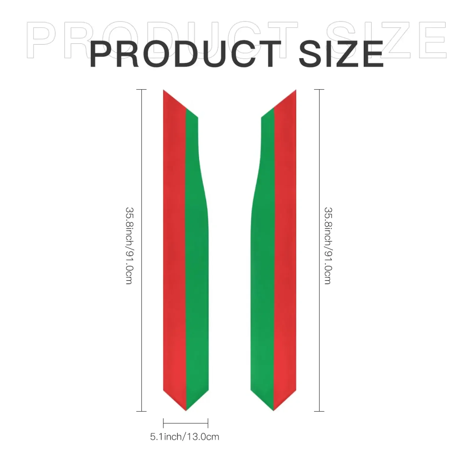 Флаг Беркины Фасо Выпускной палантин Шаль Пояс чести для изучения доски