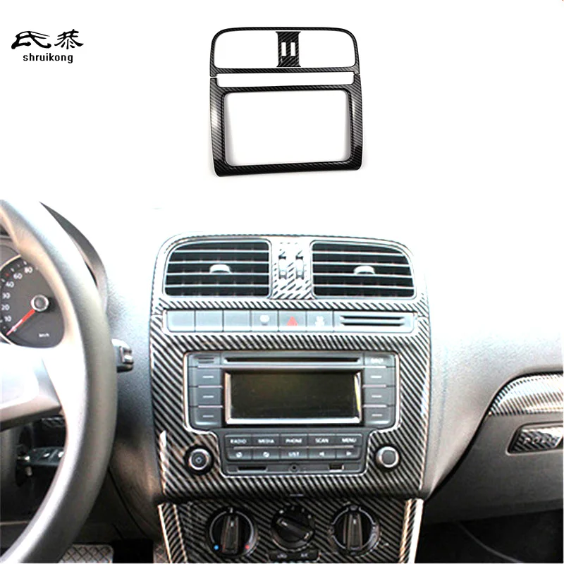 3 шт./лот ABS углеродное волокно центральное управление Выпускной отверстие