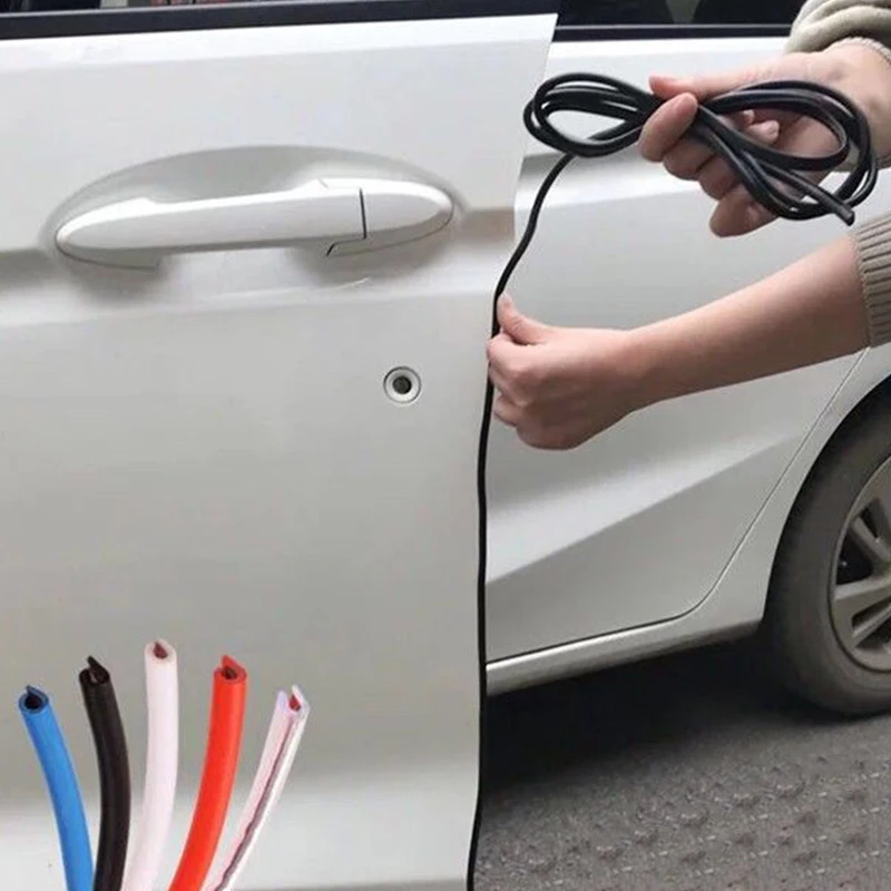 

Door Anti-Collision Strip Door Border Scratching Anti-Bump Hood Protection Strip Universal Protection Strip Decorative Stickers