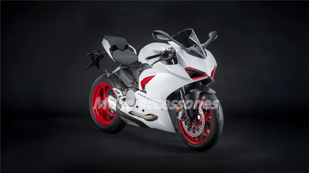 

Fairings Kit Fit For Panigale v2 2020 2021 2022 Bodywork Set 20 21 22 Abs High Quality Injection Red White
