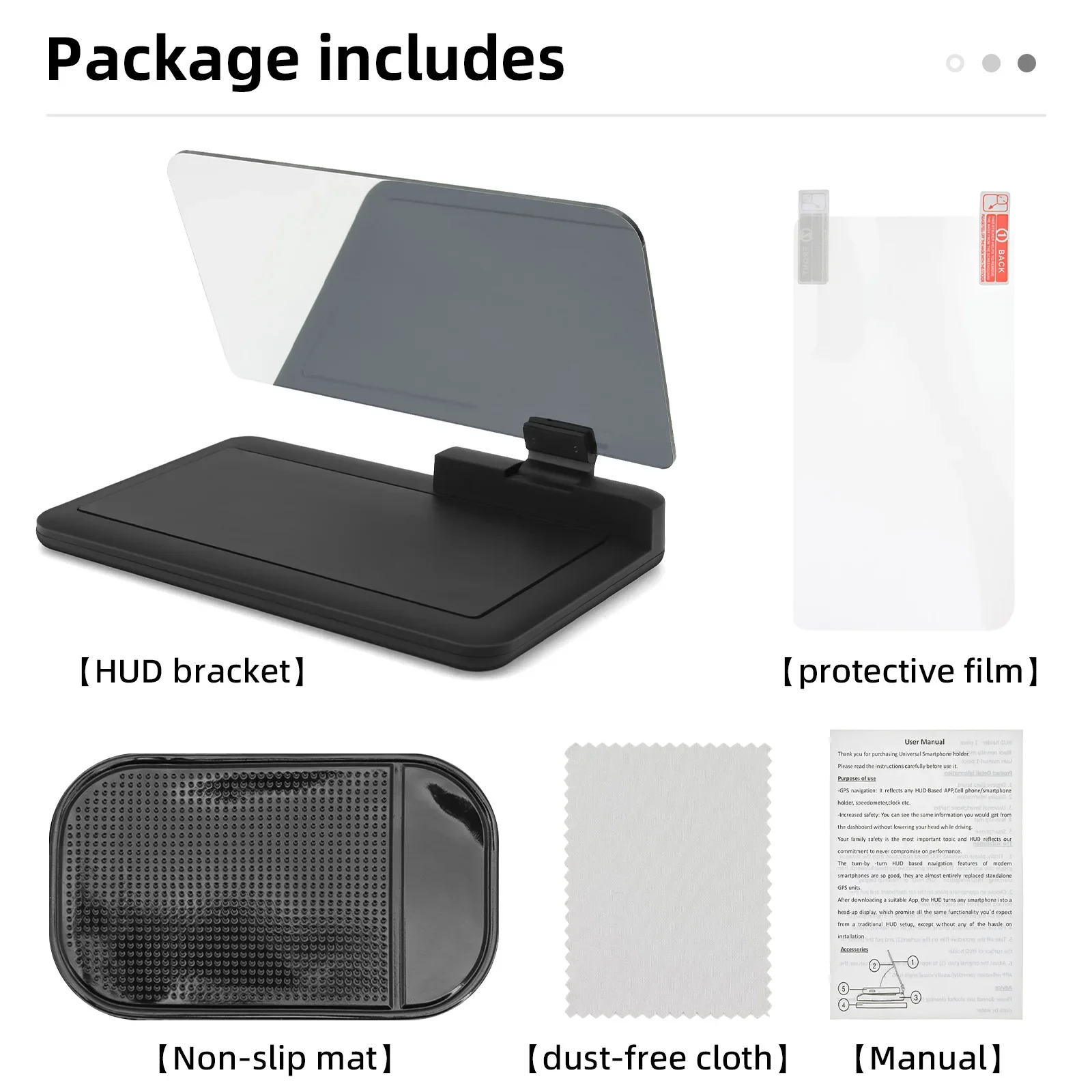 

BTG A8 OBD2 HUD Автомобильный проекционный дисплей Проектор на лобовом стекле Предупреждение о скоростях топлива Сигнализация напряжения Скорость Температура воды Диагностика данных