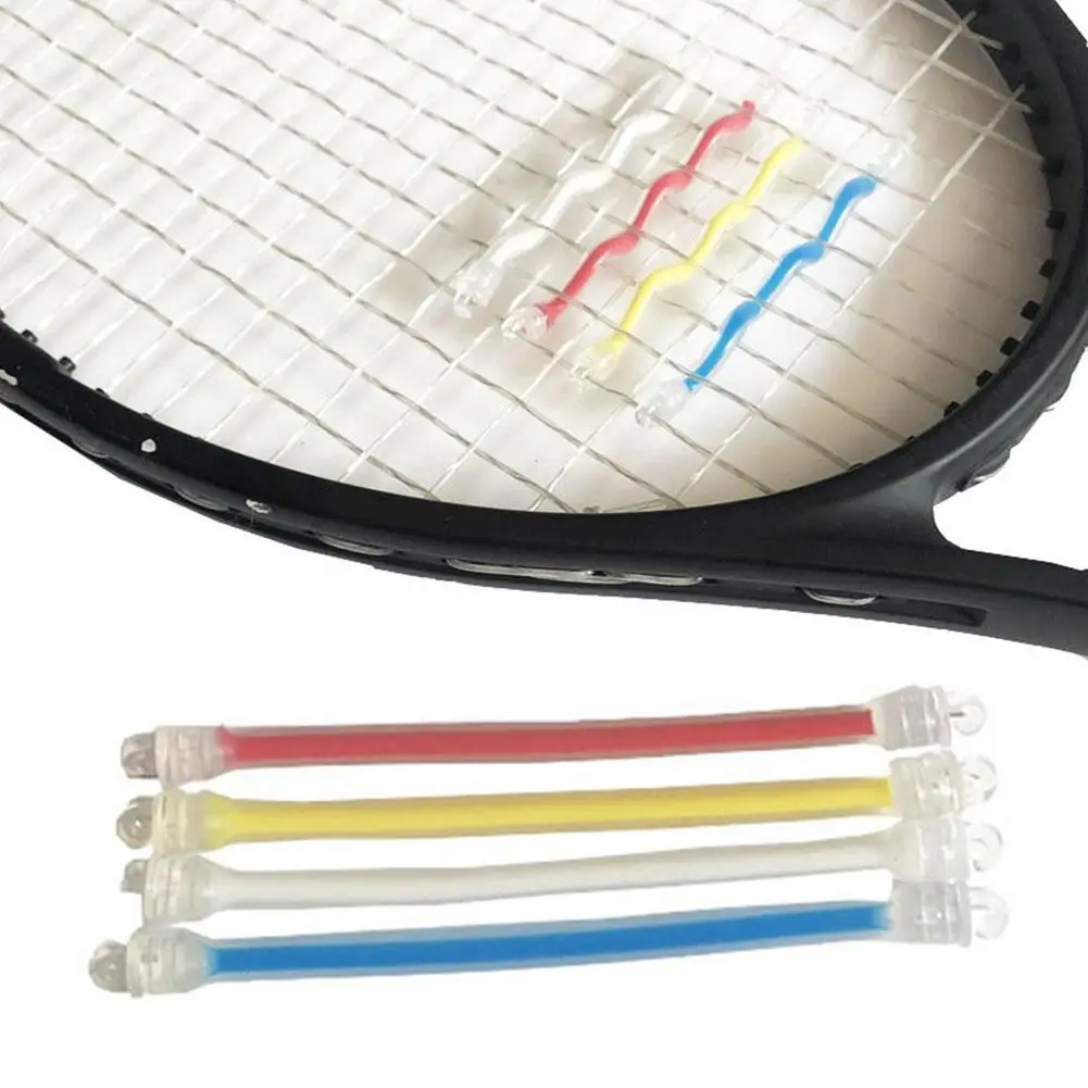 

Амортизатор Вибрационный для теннисной ракетки I2x1, Силиконовый противоударный амортизатор с двумя крючками