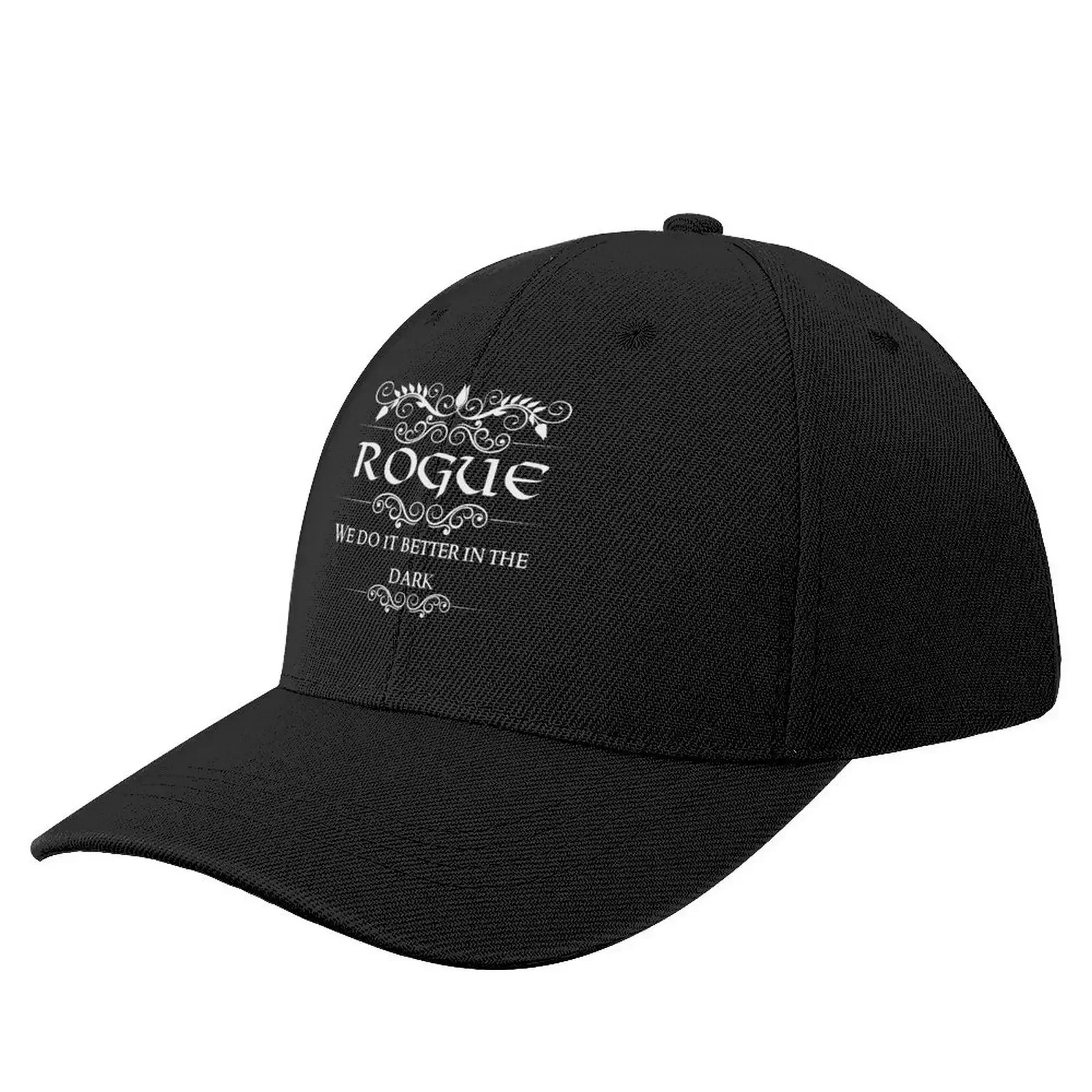 Фото We Do It Better In The Dark D&D Rogue Class Бейсбольная кепка с принтом в стиле хип-хоп, аниме Snapback, мужская кепка класса люкс, женская кепка №1