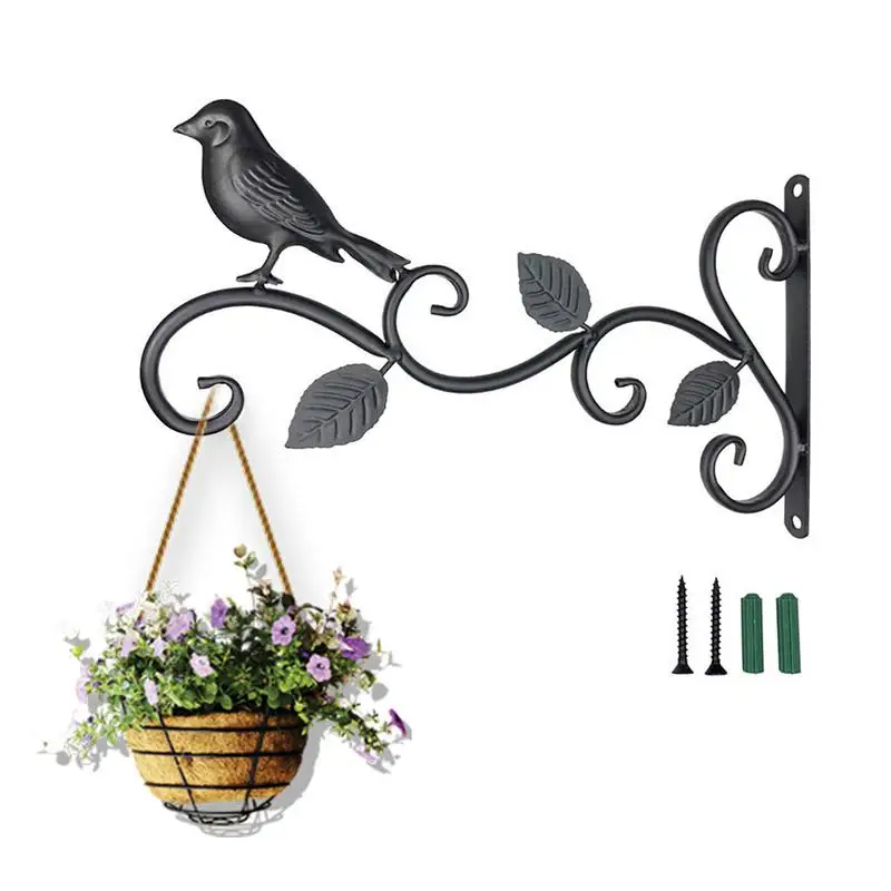 

Hanging Plants Bracket European Style Wall Planter Hooks Aesthetic Room Decor Indoor And Outdoor Wall Type Plant Pot Hanging Bra