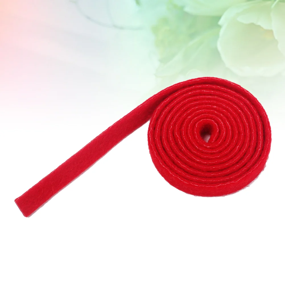 

Practical Piano Tuning Felt Wool Temperament Strip Tapered Mute Piano Tuning Tools Accessories (Red)