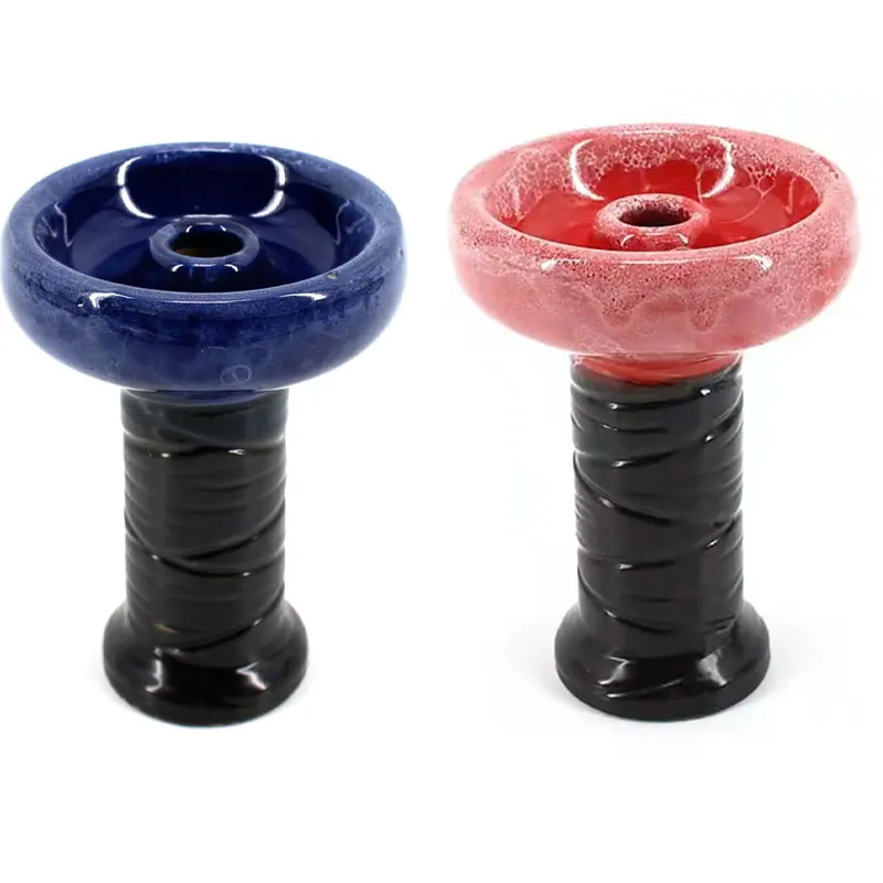 

Hookah Ceramic Bowl One Hole Phunnel Shisha Bowl Hookah Chicha Head Smoking Bowl Narguile Acessorios