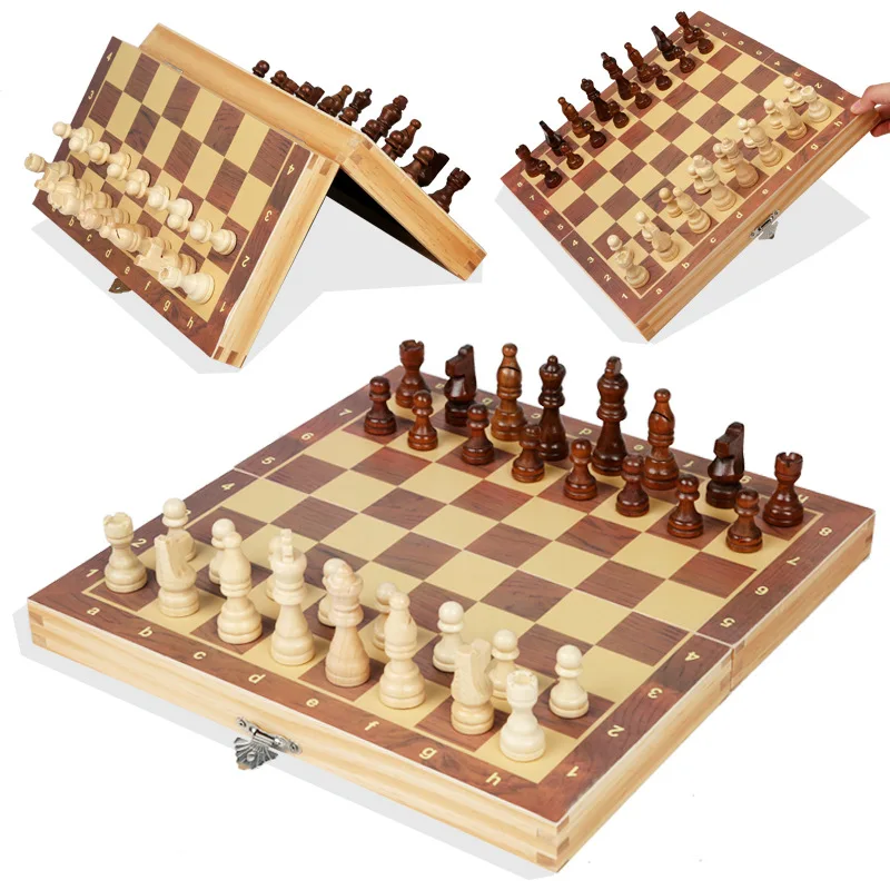 

Magnetic Board Wood Chess Decoration Figures Children Luxury Chess Games Adult Table Ajedrez Profesional Family Games DL60XQ